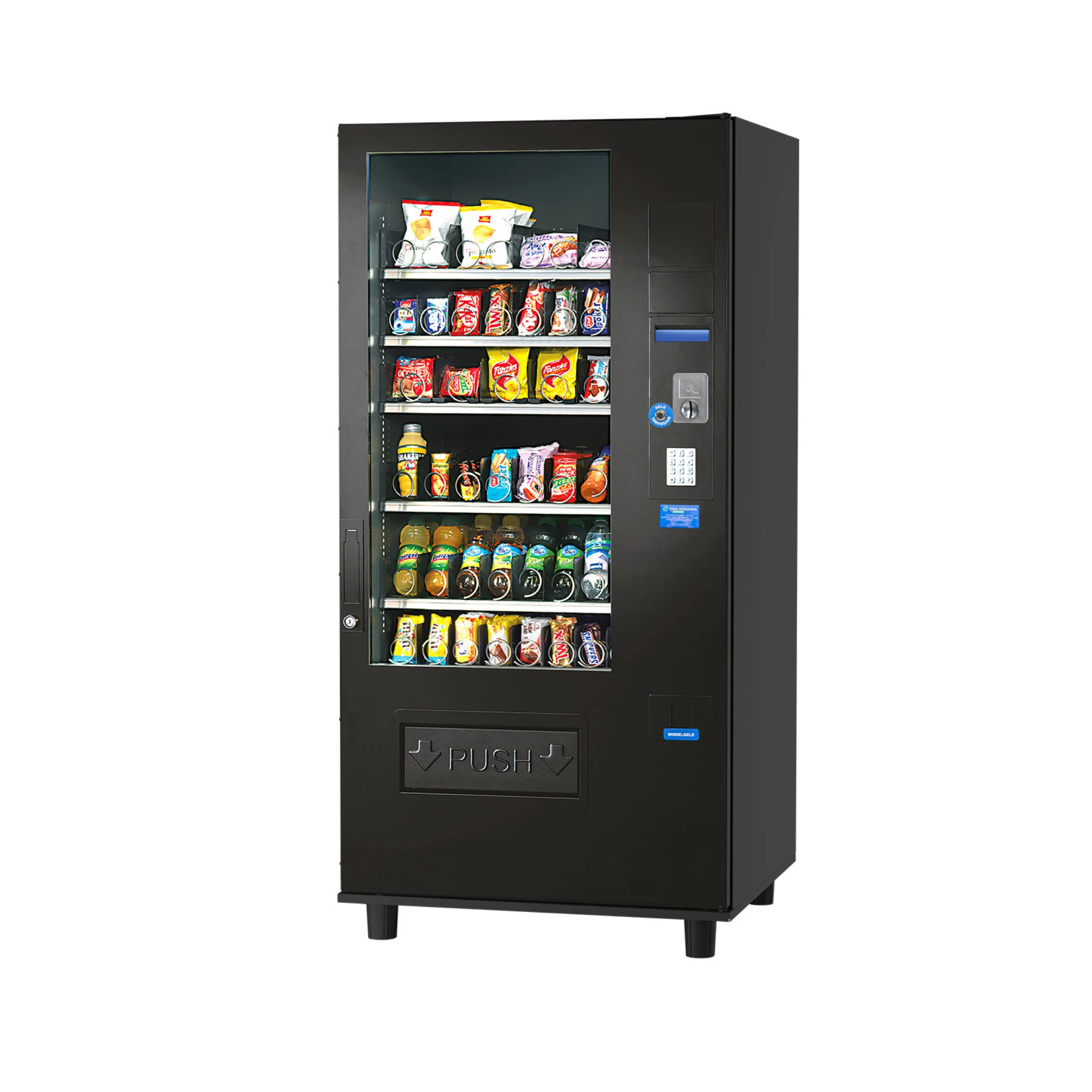 Automaten voor Amerikaans snoep